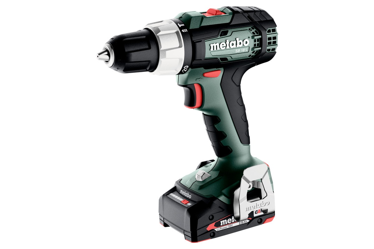 Metabo Slagborrmaskin SB 18 L med 2x2Ah batterier & laddare
