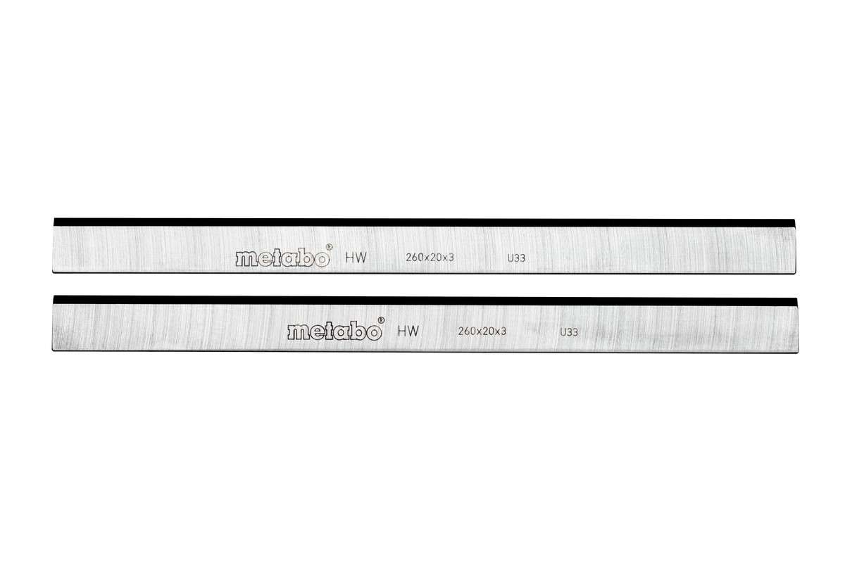 Metabo Höyläterä HM HC 260 C/M/K 2 kpl