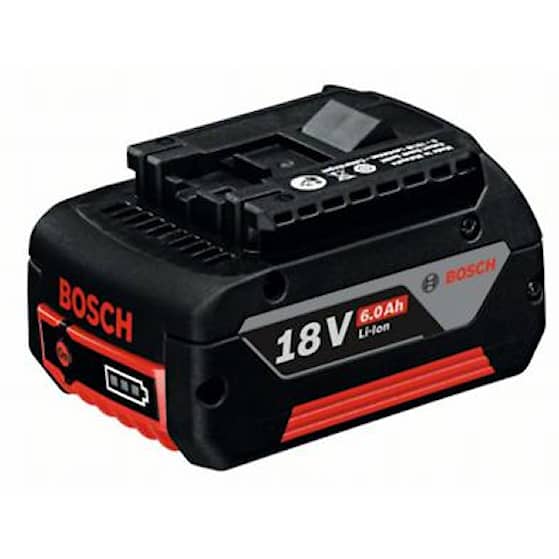 Bosch Batteripakke GBA 18V 6.0Ah Professional i pappeske med tilbehør