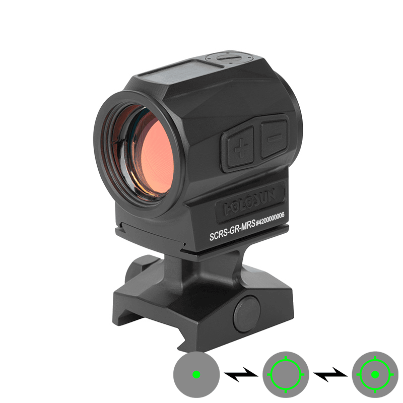 HOLOSUN SCRS GR-MRS, Green Circle Dot, Solar