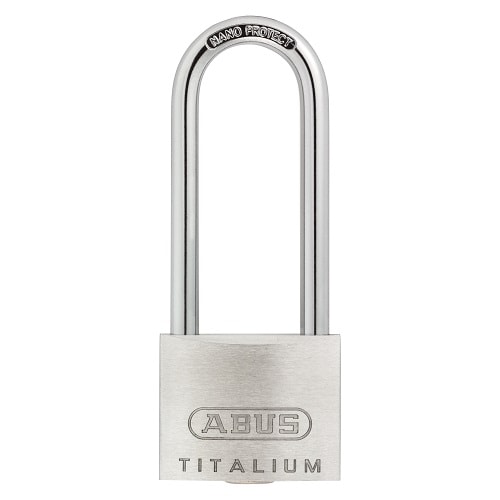 Abus Hänglås Titalium 50 mm med hög bygel med NANO Protect -