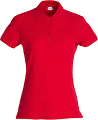 Clique Poloshirt Damen Rot