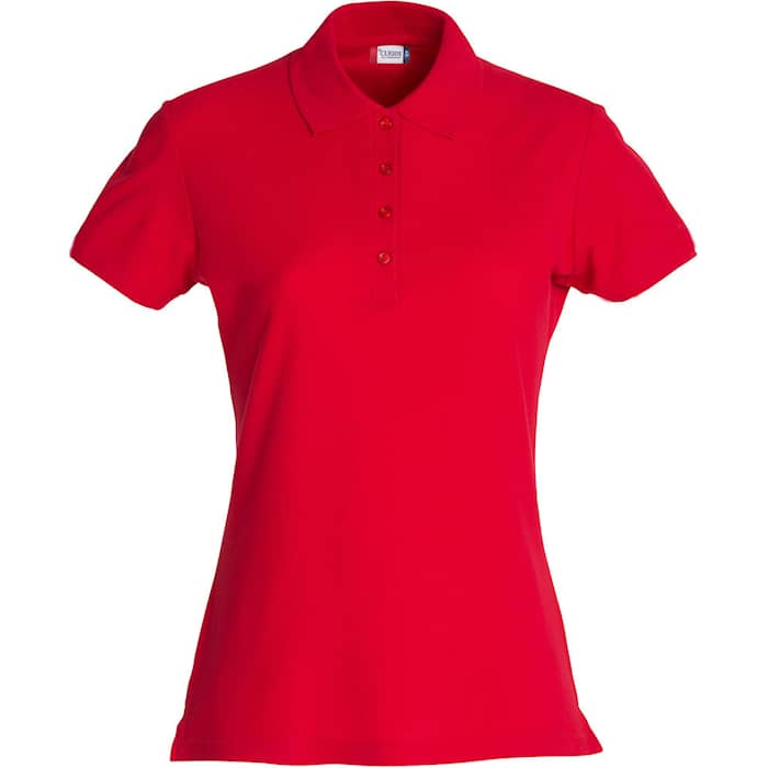Clique Poloshirt Damen Rot