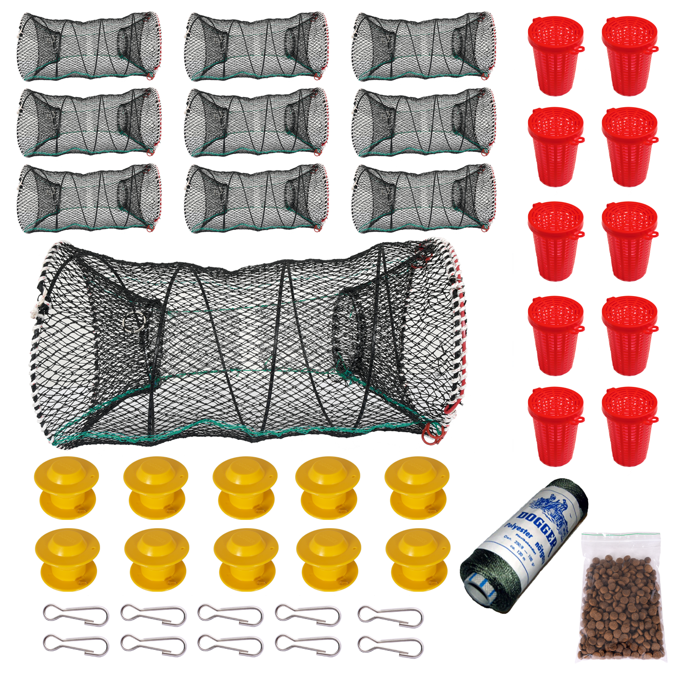 Kräftfiskepaket Komplett 10-pack