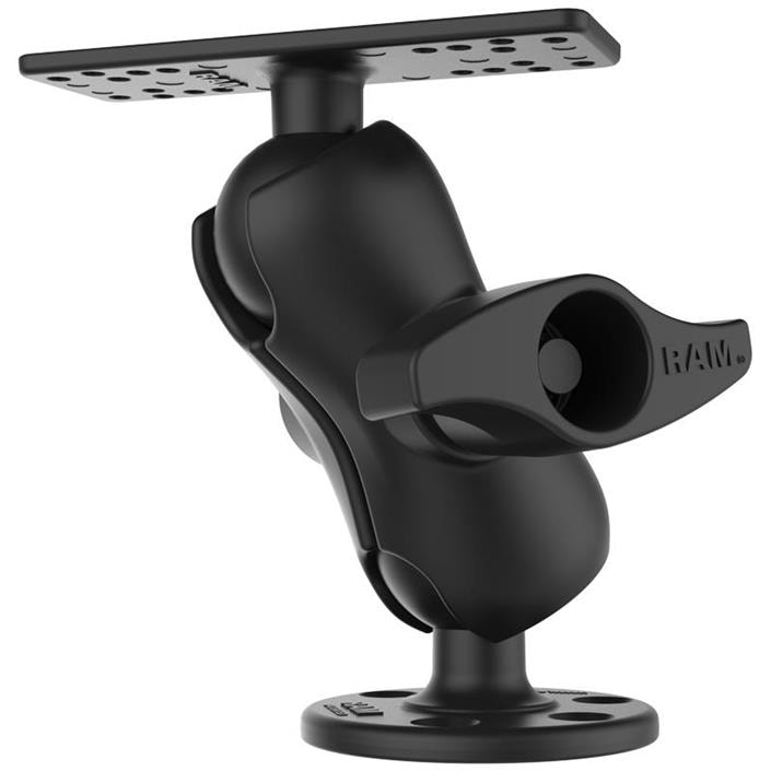 RAM 6.25x2 Plate with D ball RAM-D-115-C Kiinnitysteline