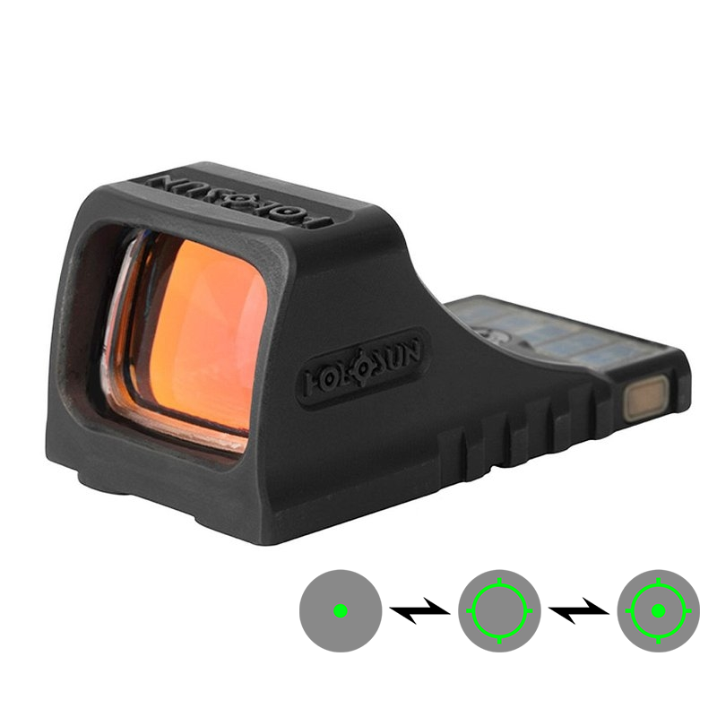 HOLOSUN SCS M-GR, Titanium/Solar/Circle Dot/Green/MOS