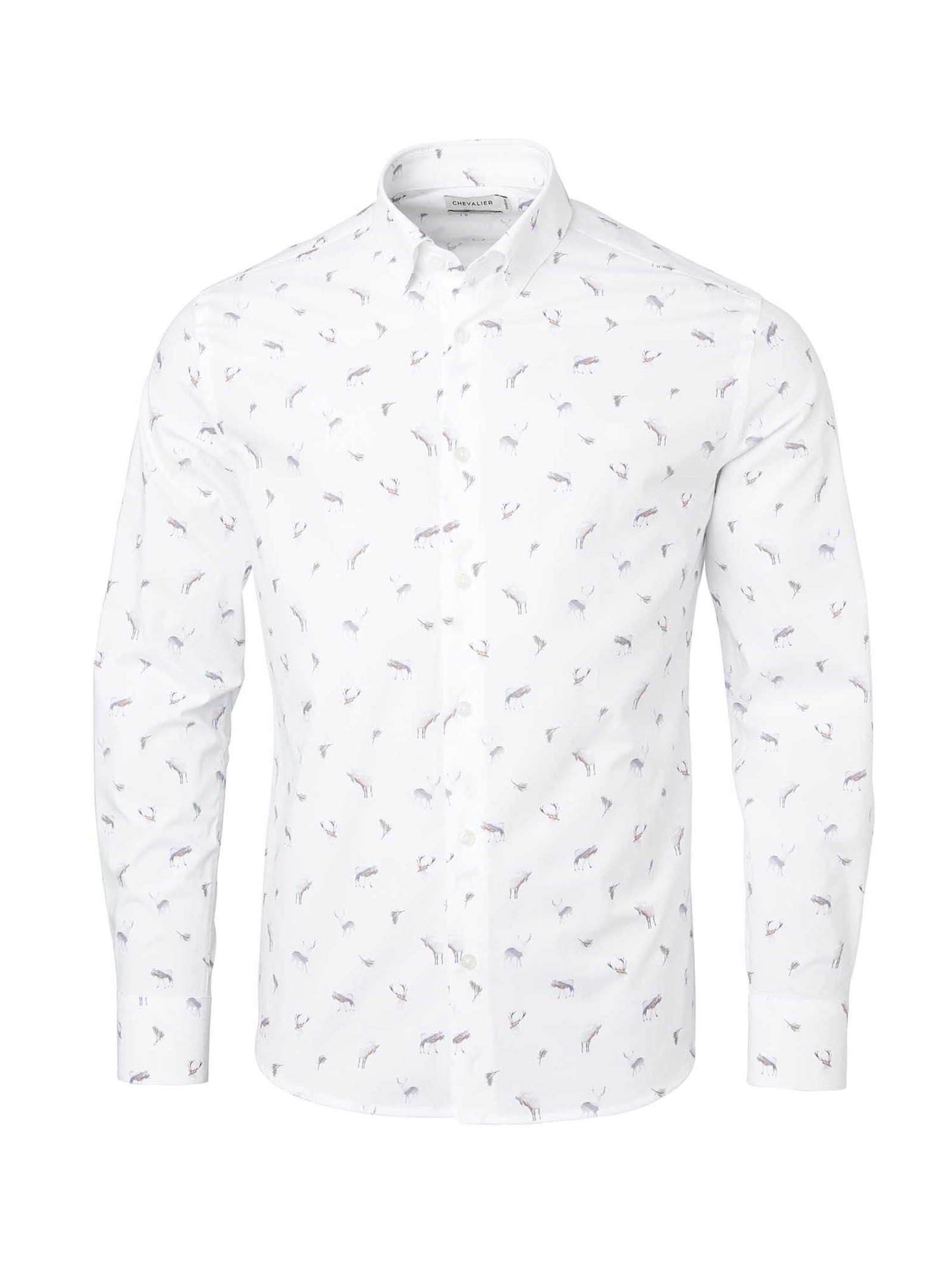 Chevalier Danson Contemporary Fit Shirt Men King of the forest M