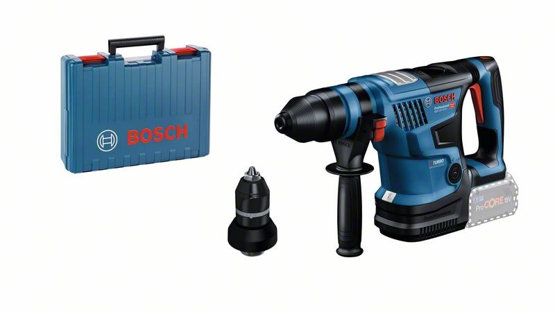 Bosch SDS plus -istukallinen akkuporavasara BITURBO GBH 18V-34 CF Professional sis. syvyydenrajoittimen Solo