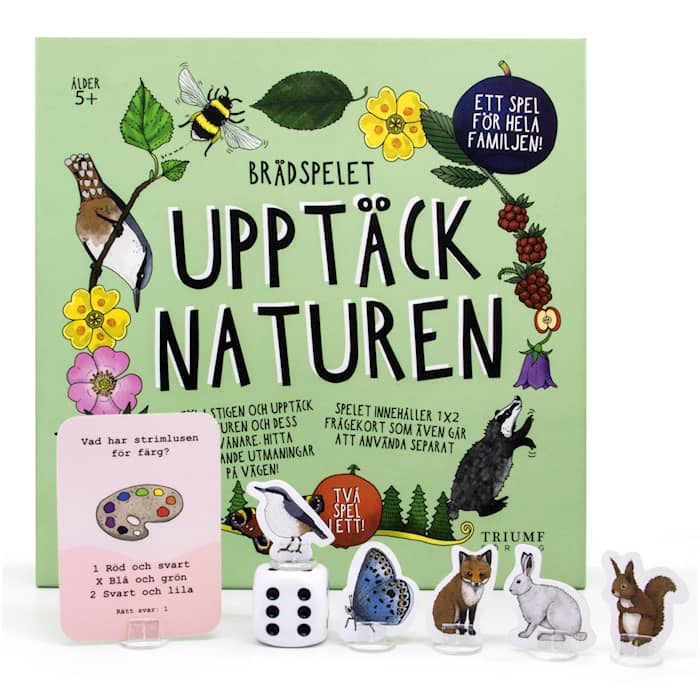 Brädspelet Upptäck Naturen