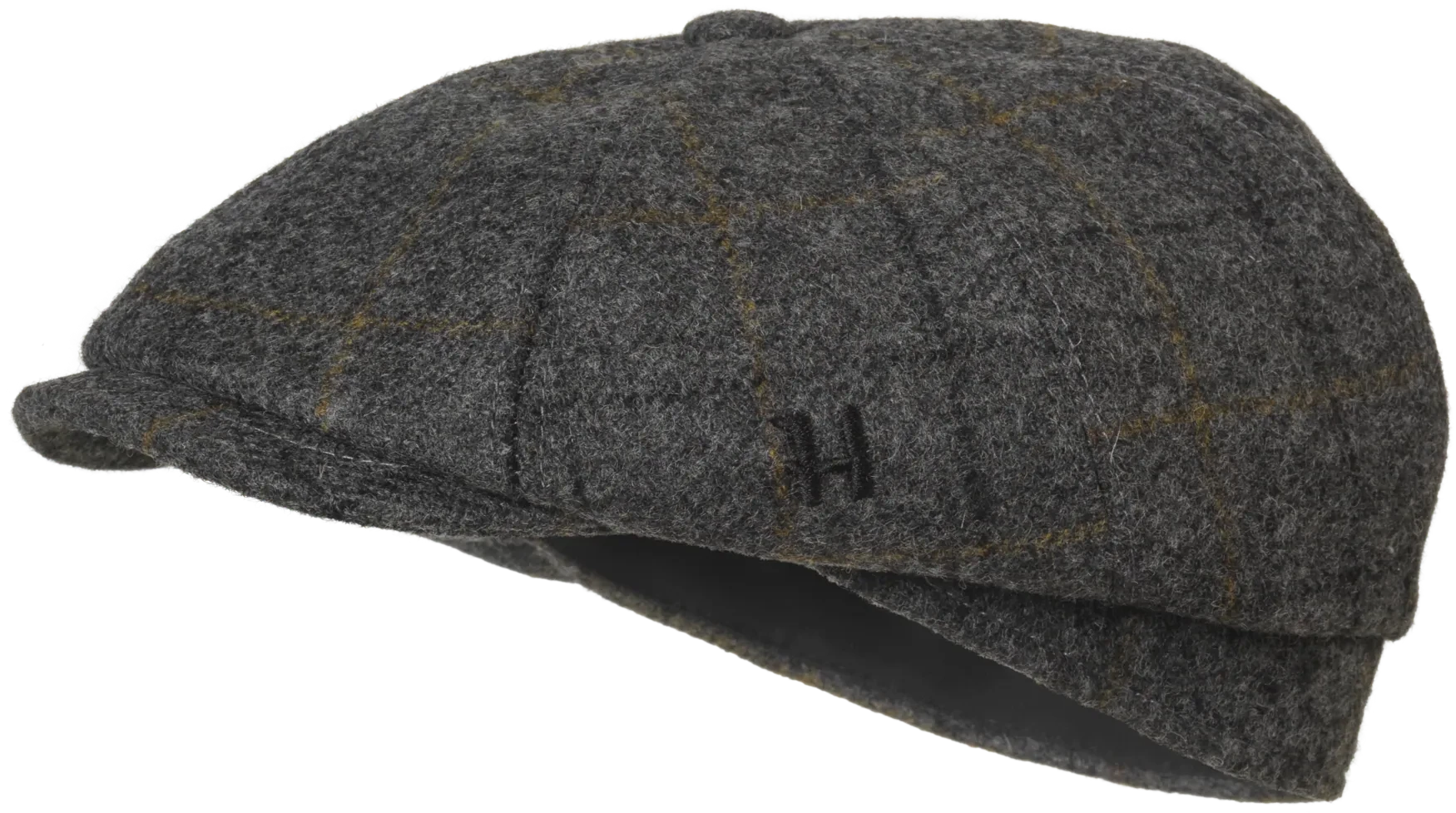 Härkila Benmore Baker Boy Cap Herr Charcoal grey