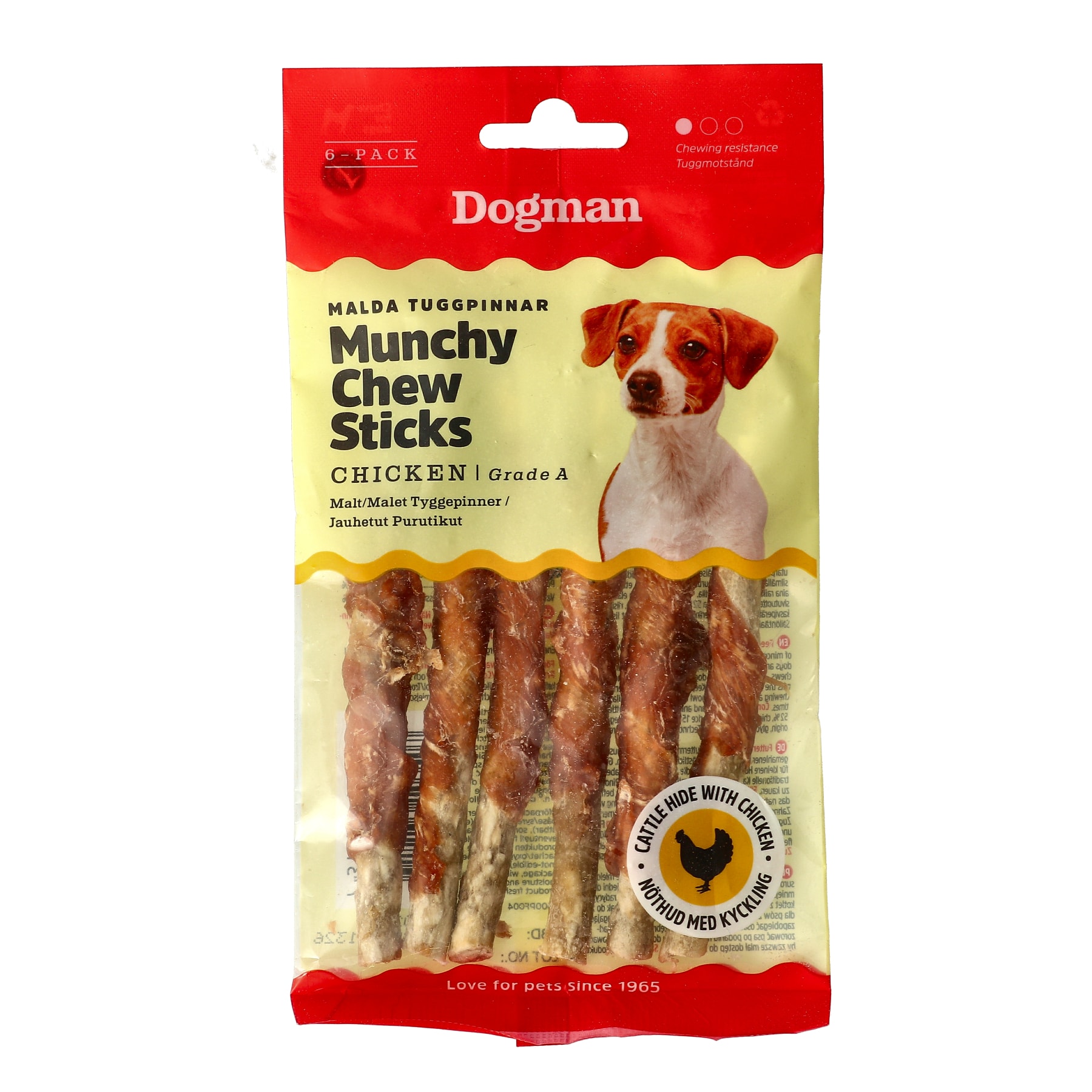 Malda Tuggpinnar med Kyckling 6-pack