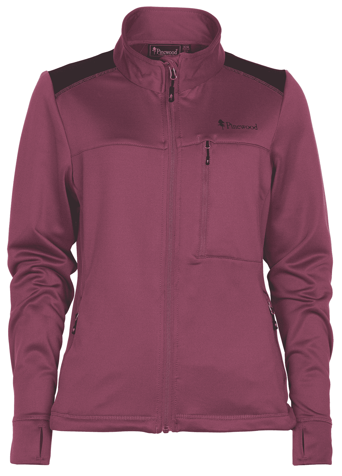 Pinewood Abisko Power Fleecejacka Dam Pink