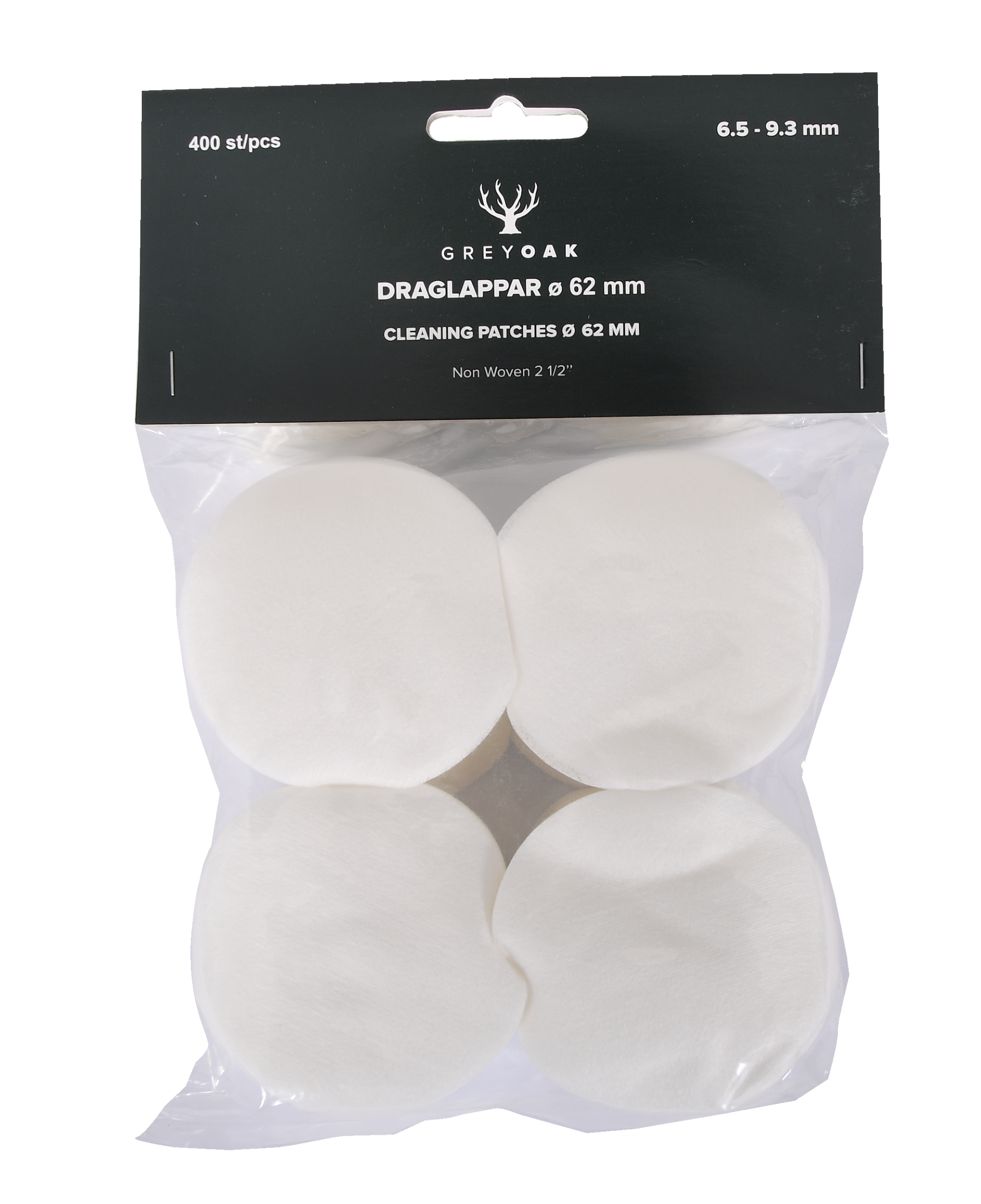 Grå Eik Snøre 400 stk 6,5-9,3 mm