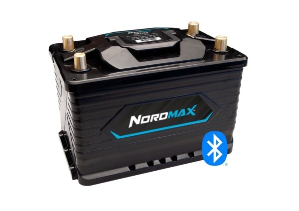 Nordmax Start och förbrukningsbatteri 12V 110Ah 1350Wh Bluetooth Litium
