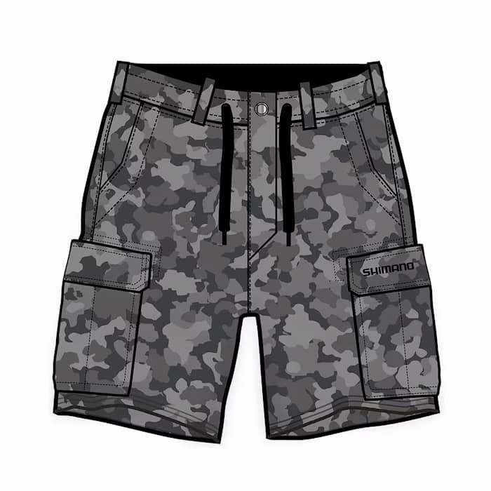 Shimano Cargo Shorts Grå camo