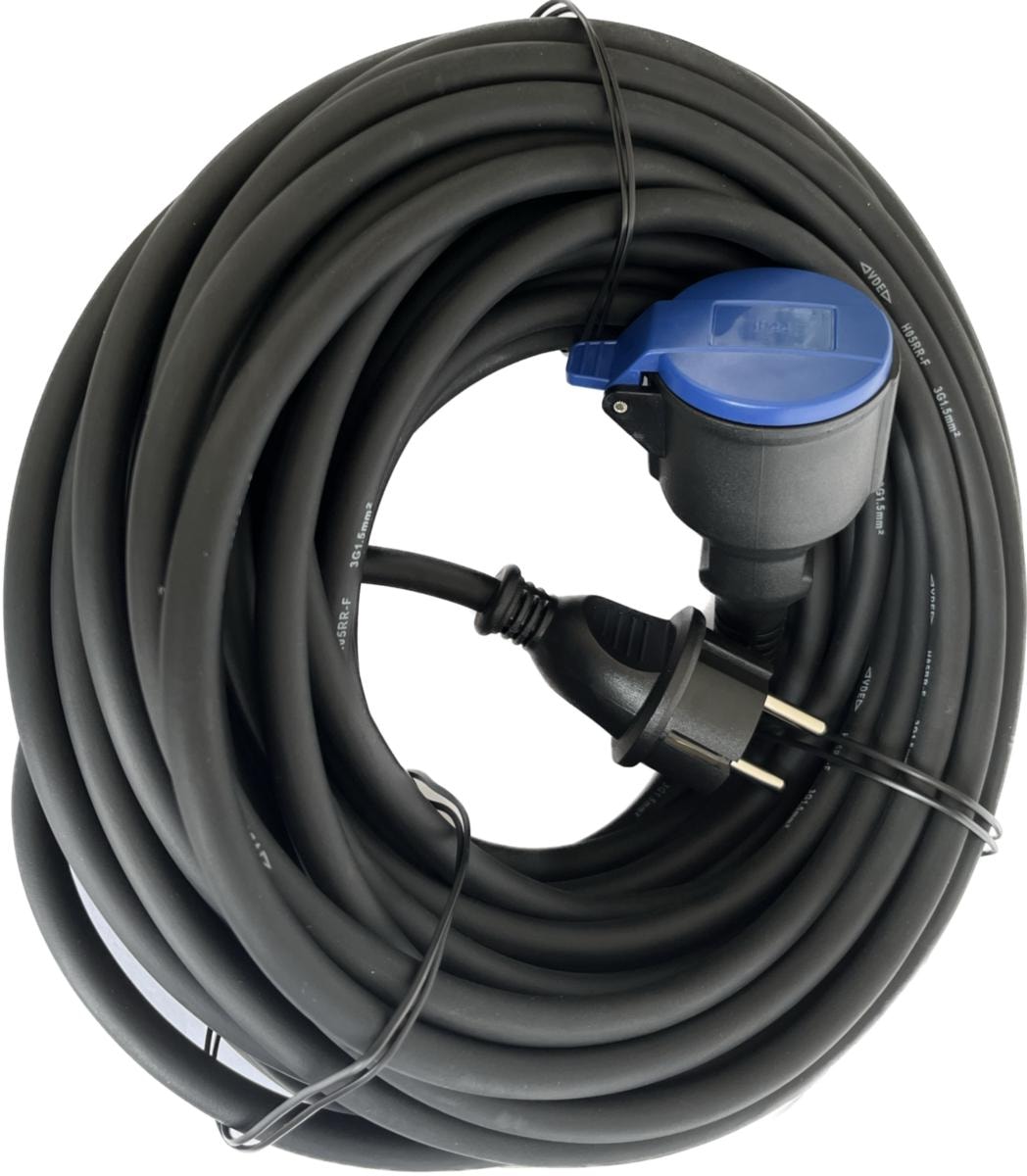 Gelia-liitosjohto H05RR-F 20 m IP44
