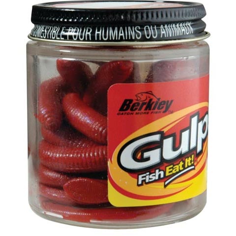 Gulp! Nightcrawler 15 cm Bloody 10-pack