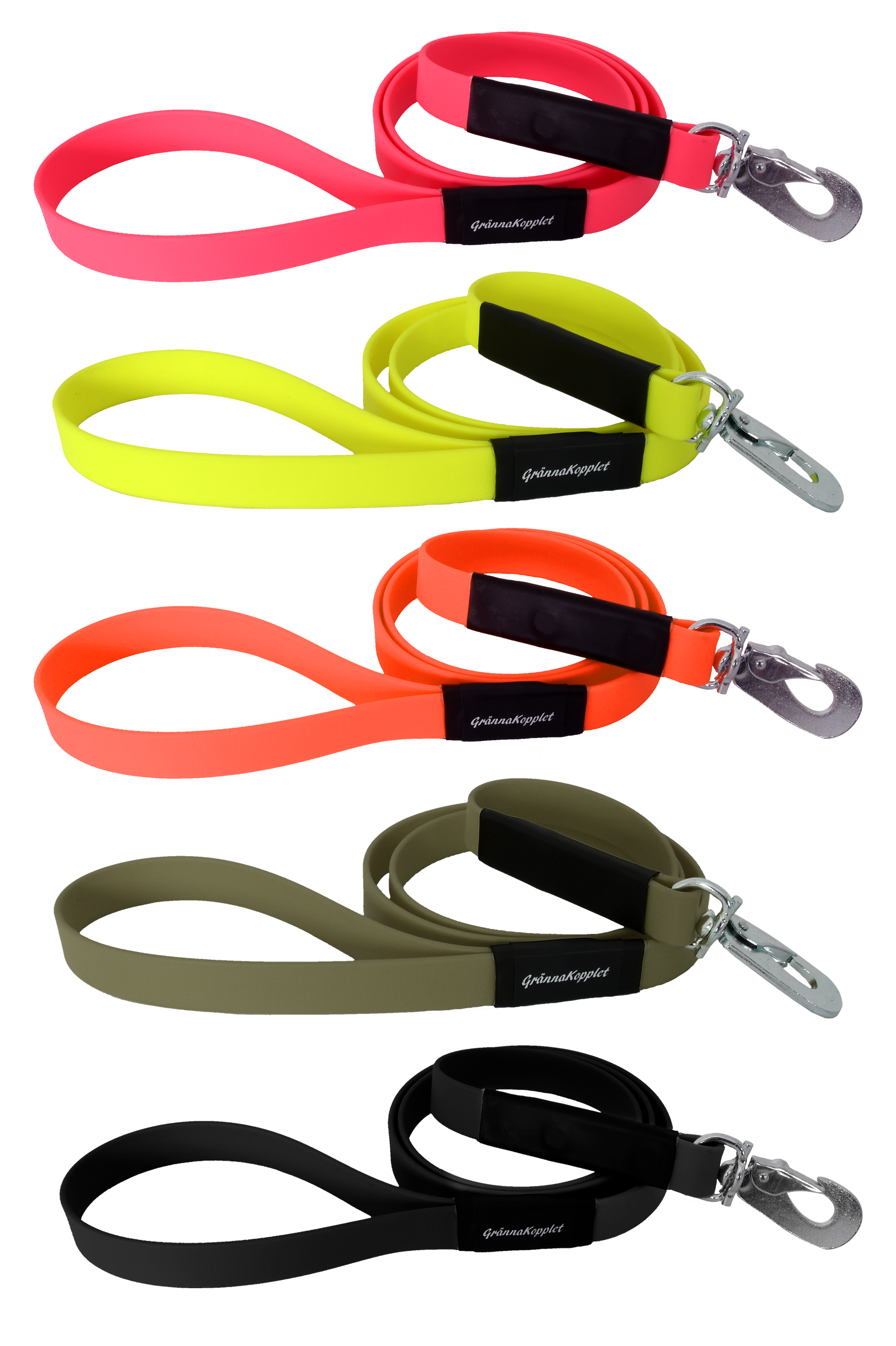 Grännakoppellet-Leine 120 cm – mehrere Farben