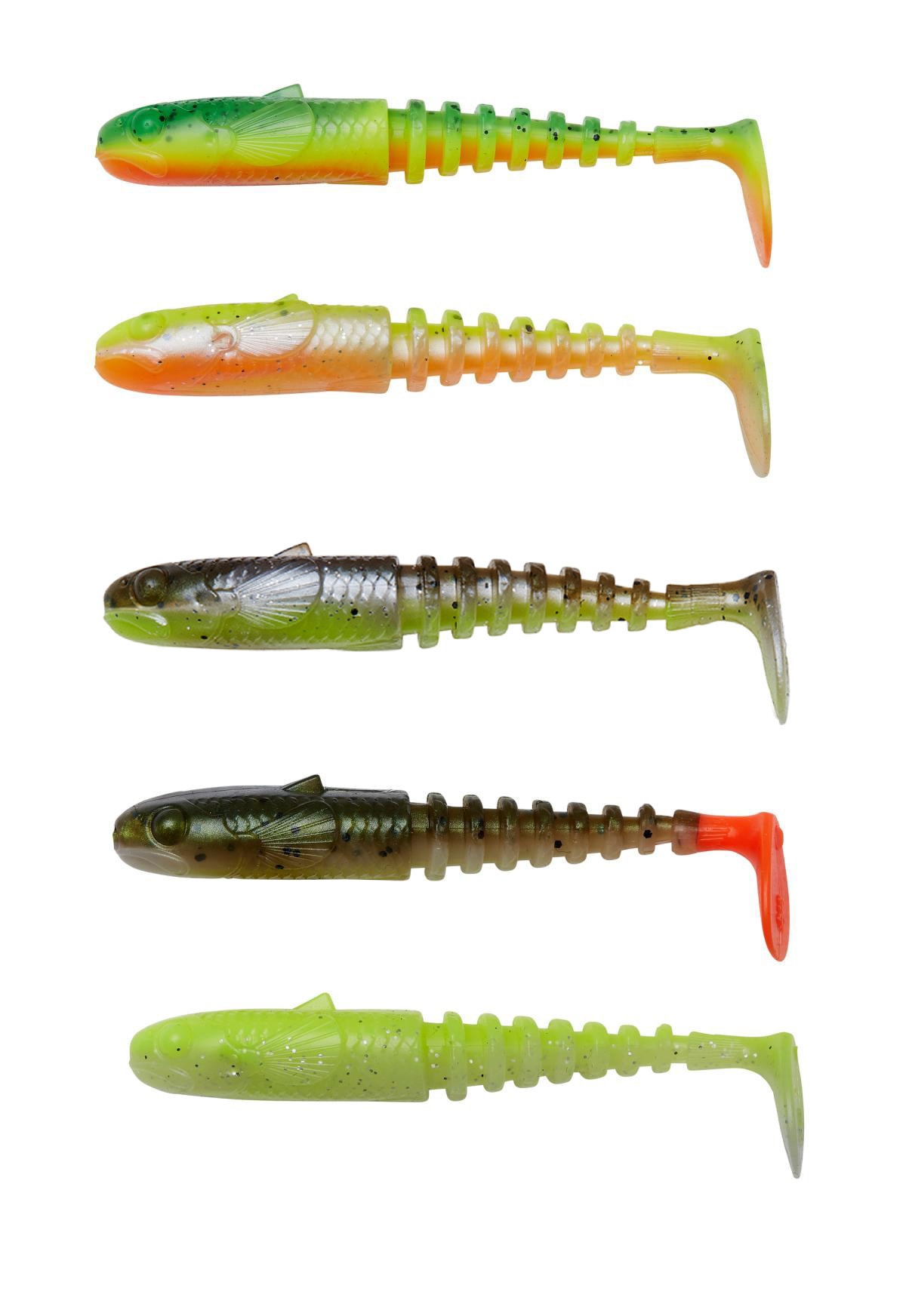 Gobster Shad 7.5cm 5g Dark Water Mix 5-pack