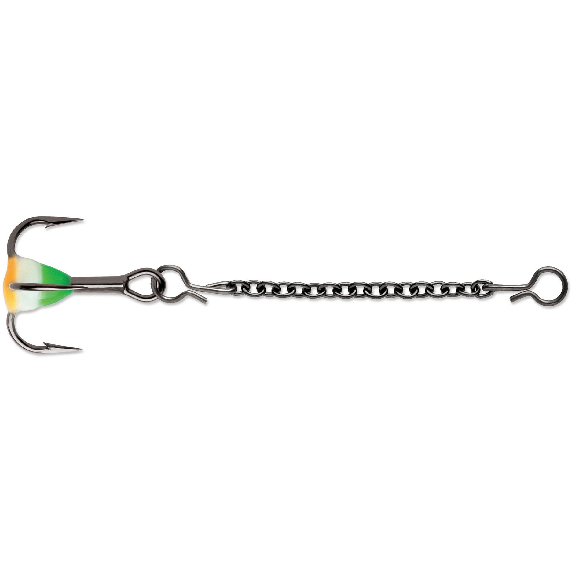 Treble Dropper Chain 37 mm Green Orange Glow (GOGL)