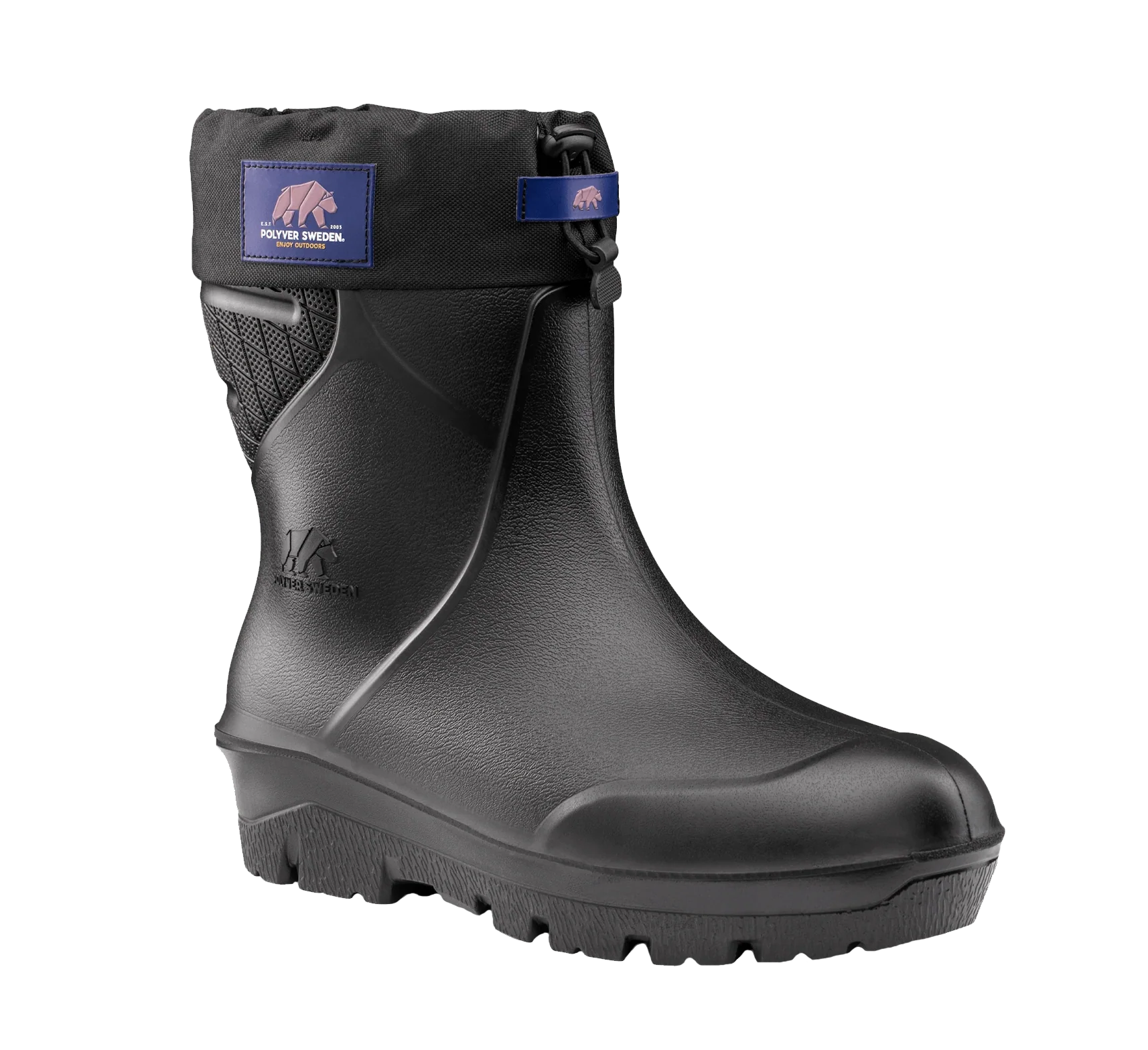 Polyver Classic Low24 Svart 38 -