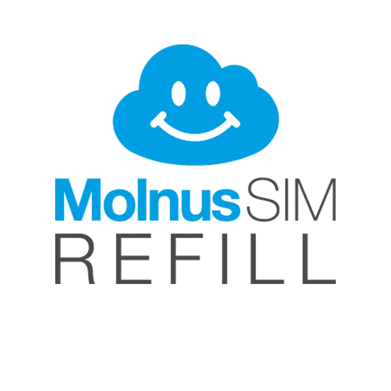 Refill Molnus-SIM 12 Månader - Premium -