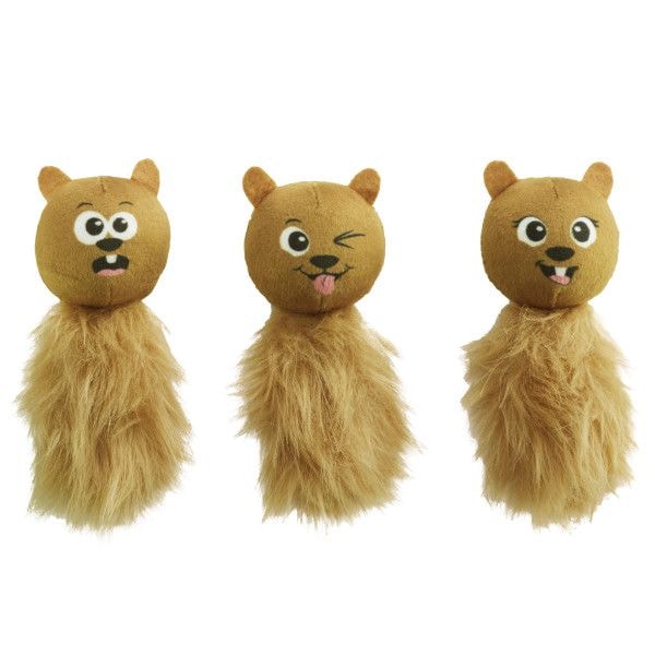Nina Ottosson Snuffle N' Treat Squirrel 3-pakkaus -