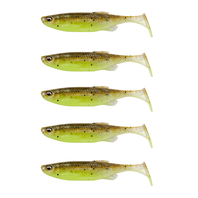 Savage Gear Fat Minnow T-tail 7.5CM 5G Green Pearl Yellow -