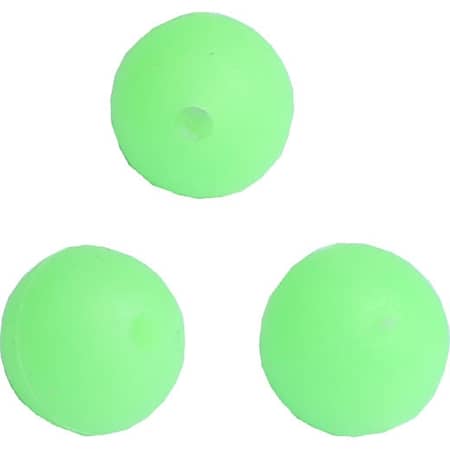 Wiggler Soft Beads vihreä valo 4 mm
