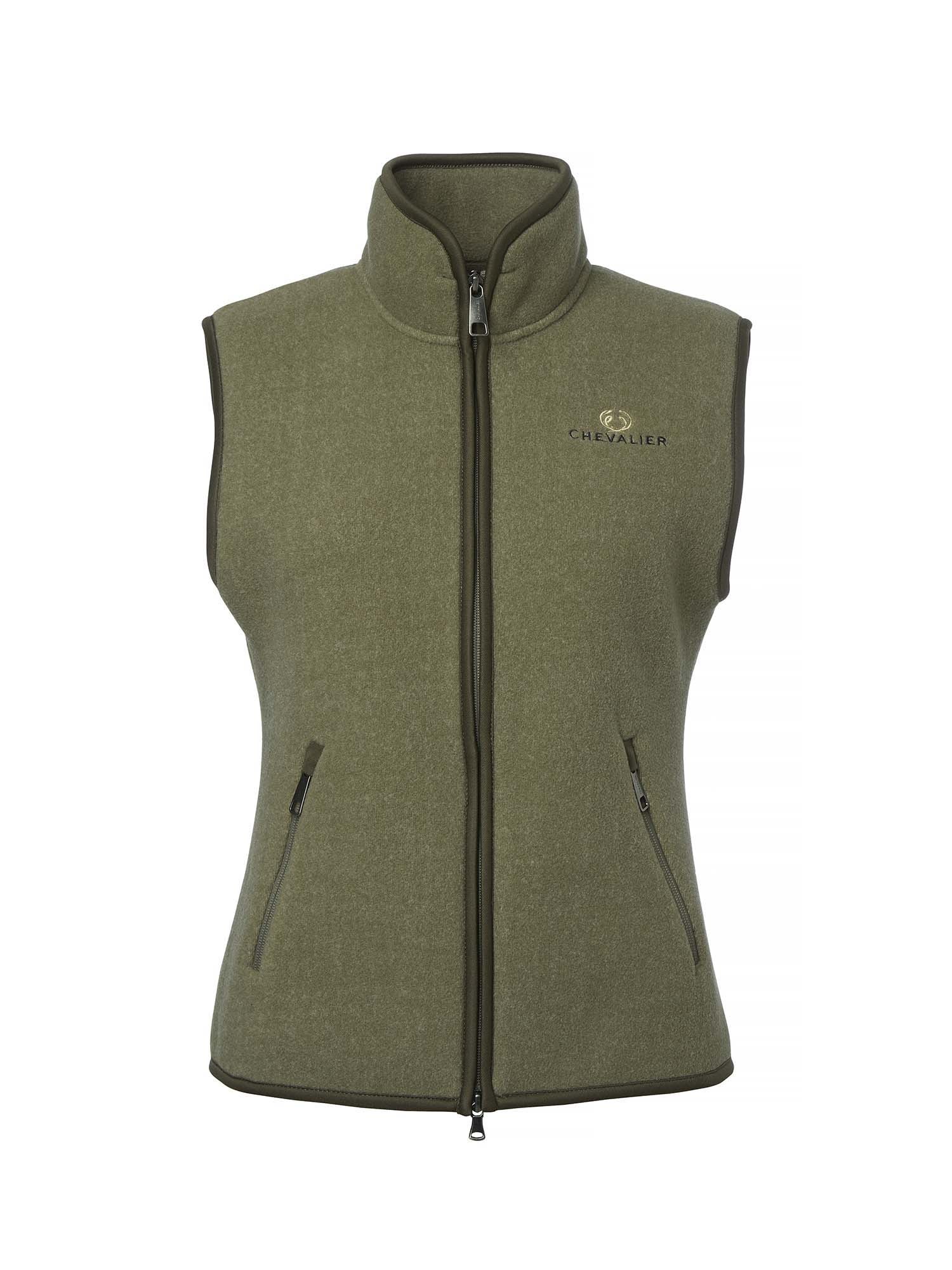 Chevalier Mainstone Fleecevest Khaki Green Dame