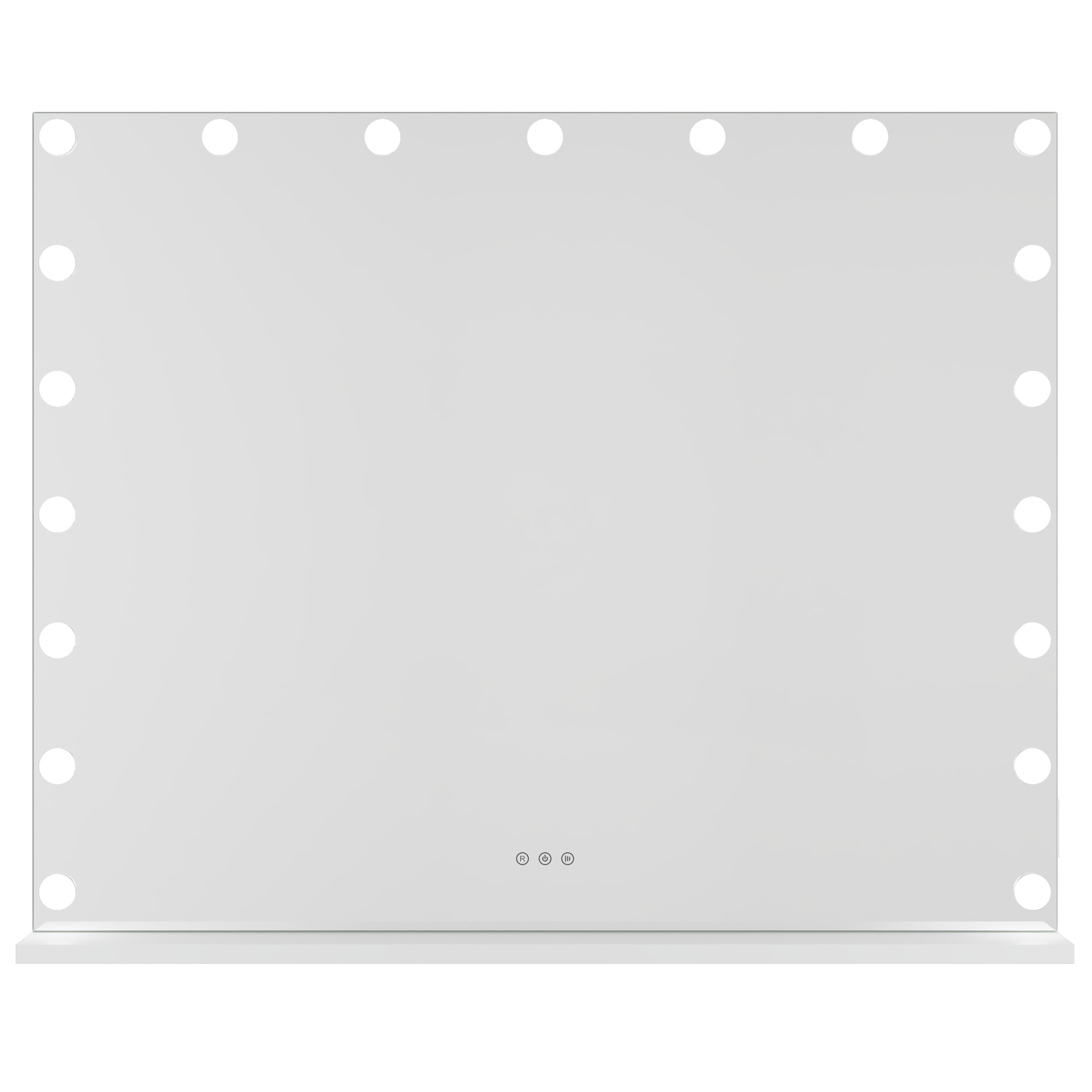 Lumio Lights Hollywood LED-spegel 100x80cm