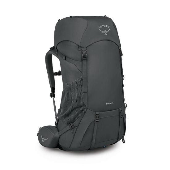 Osprey Rook 65 Ryggsäck Dark Charcoal/Silver Lining -