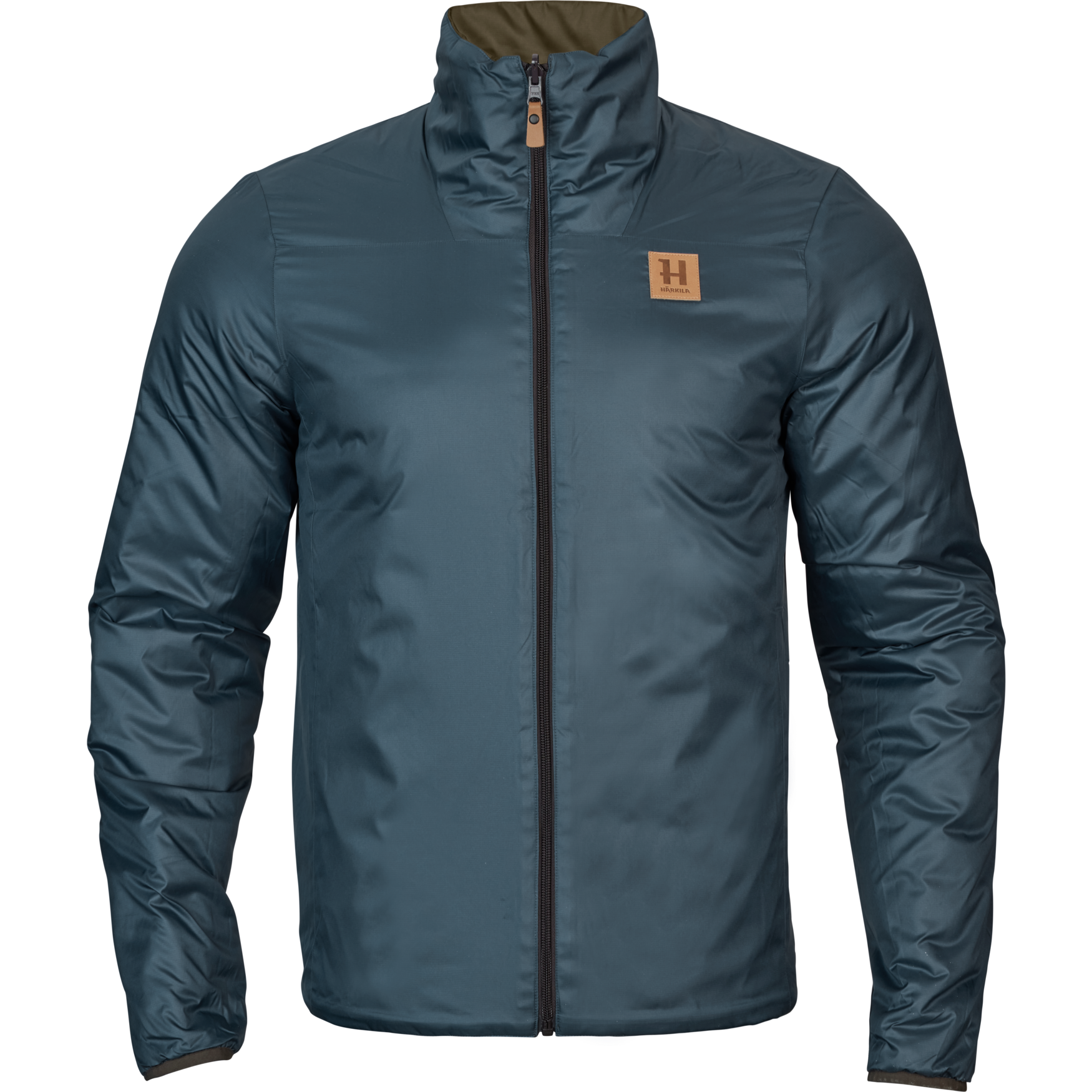 Härkila Kalix Hsp Jacka Willow green Sea blue 3.jp