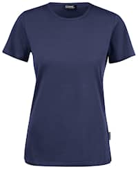 Clique T-skjorte Dame Navy