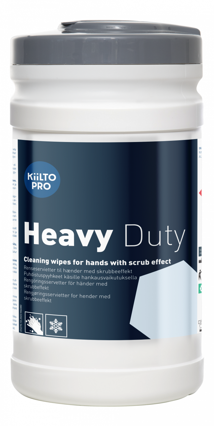 Kiilto Pro Heavy Duty wipes Våtservetter