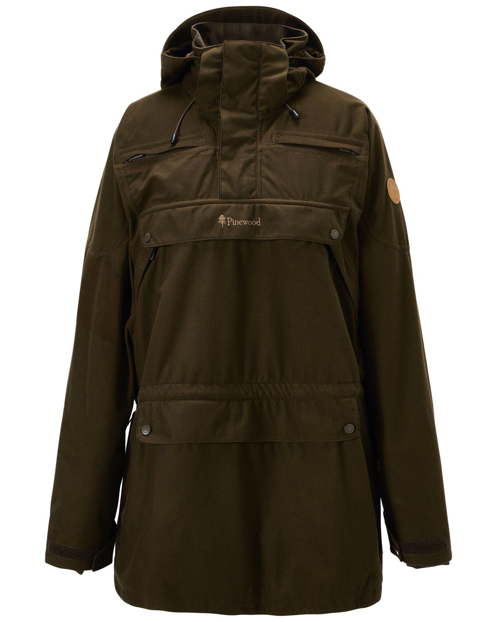 Pinewood Furudal Hunters 2L Anorak Herr Suede Brown M