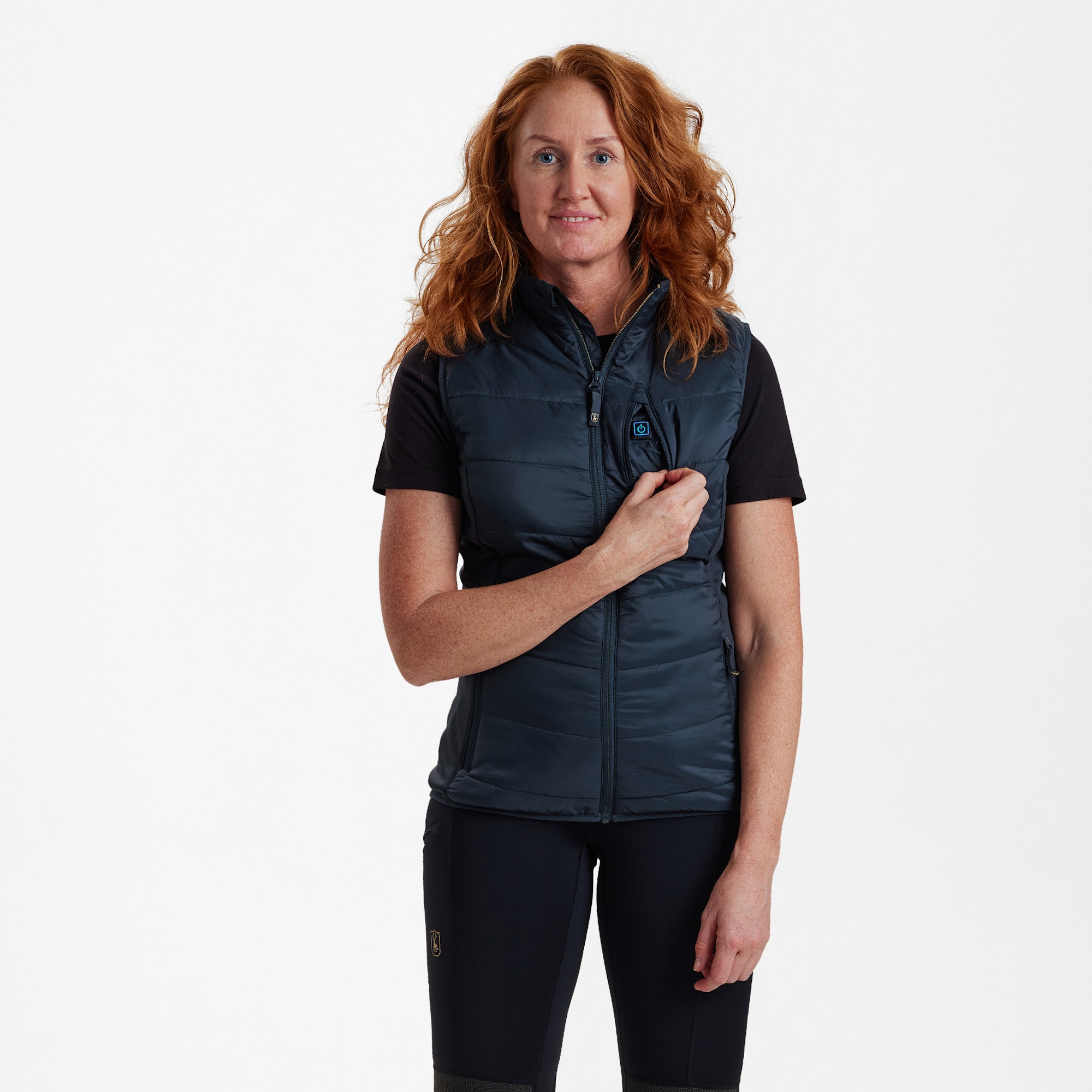 Deerhunter Lady Heat Padded Waistcoat Dark Blue 40