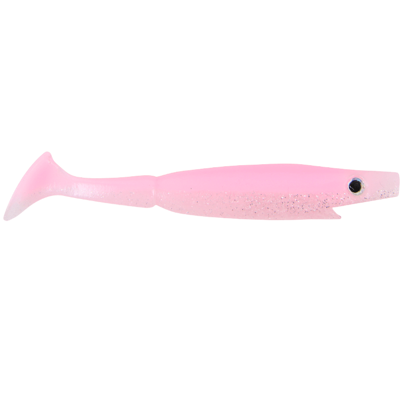 Piglet Shad 10 cm Bubblegum Shiner 6-pack -