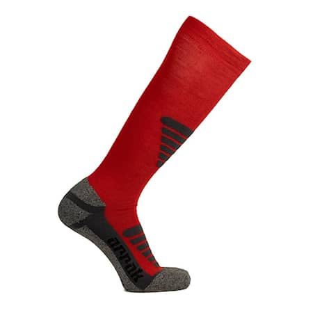 Arrak Outdoor Hiking Sock High Dark red