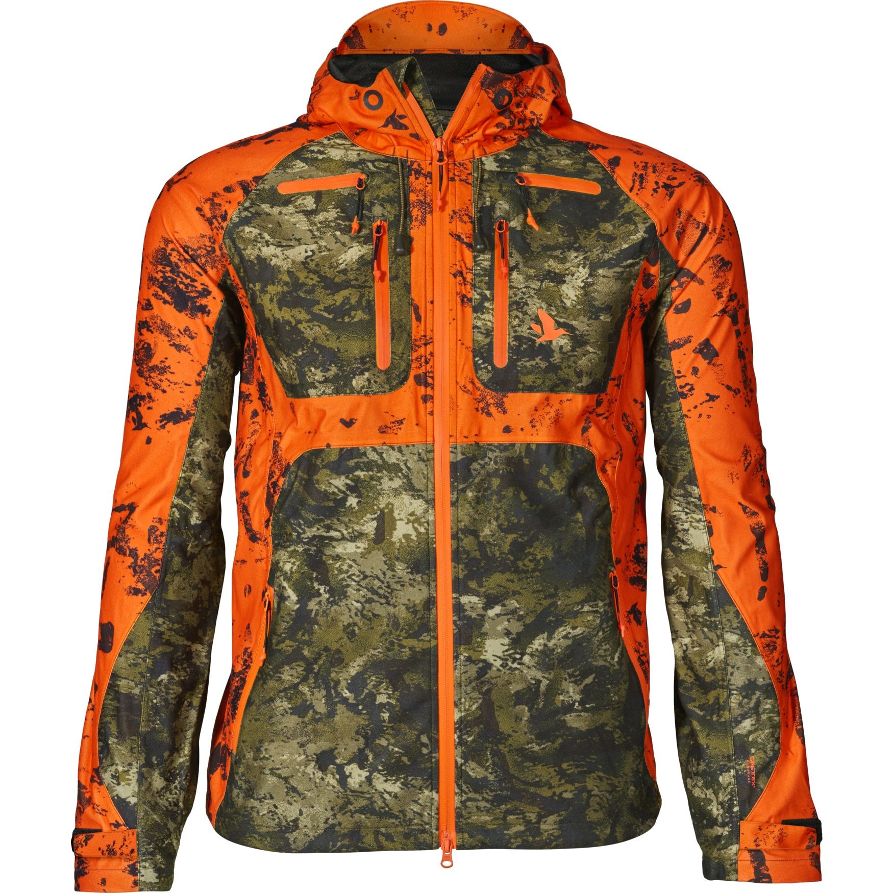 Seeland Vantage jacka InVis green/InVis orange blaze 50