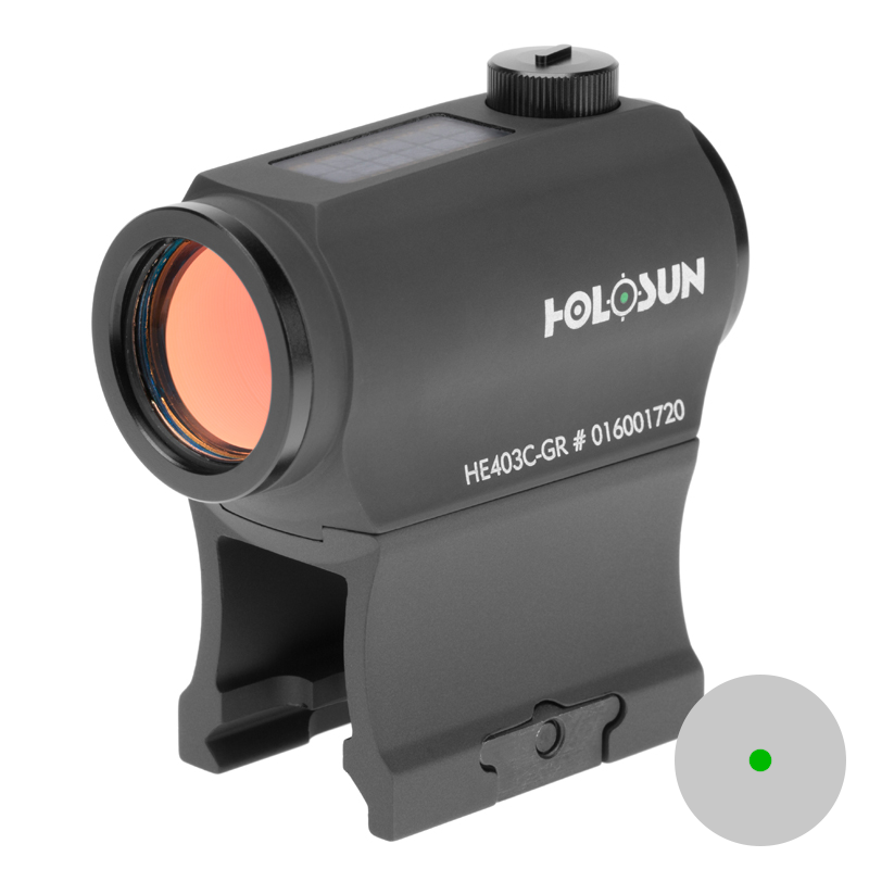 HOLOSUN HE403C GR, Green Dot/Solar Panel