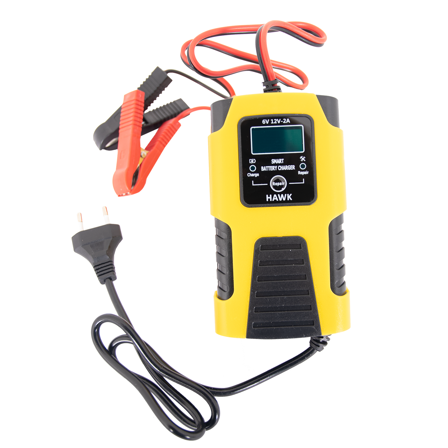 Hawk blycellelader for både 6v og 12v batterier