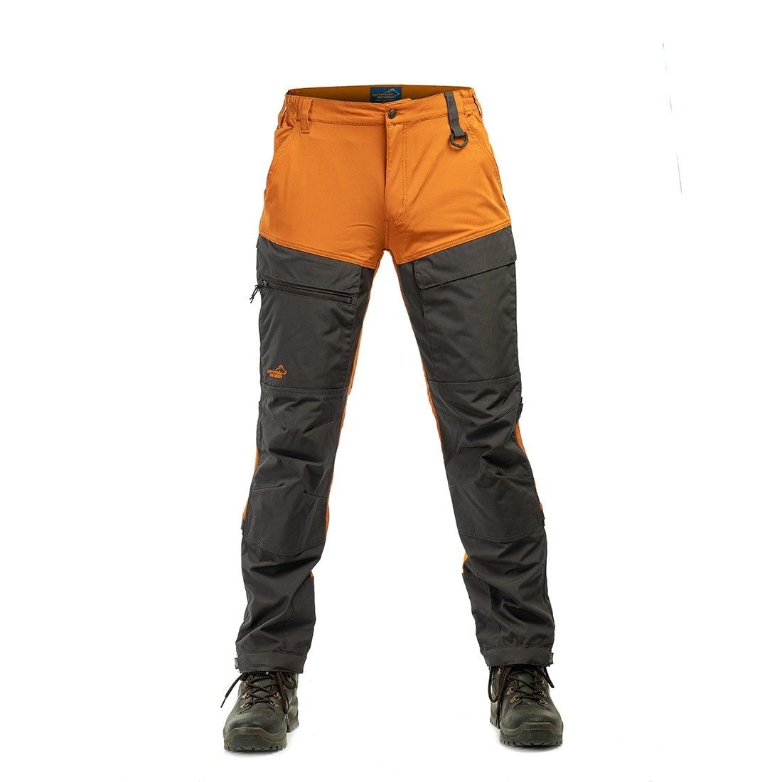 Arrak Outdoor Hybrid Leisure Pants Herre Brent oransje