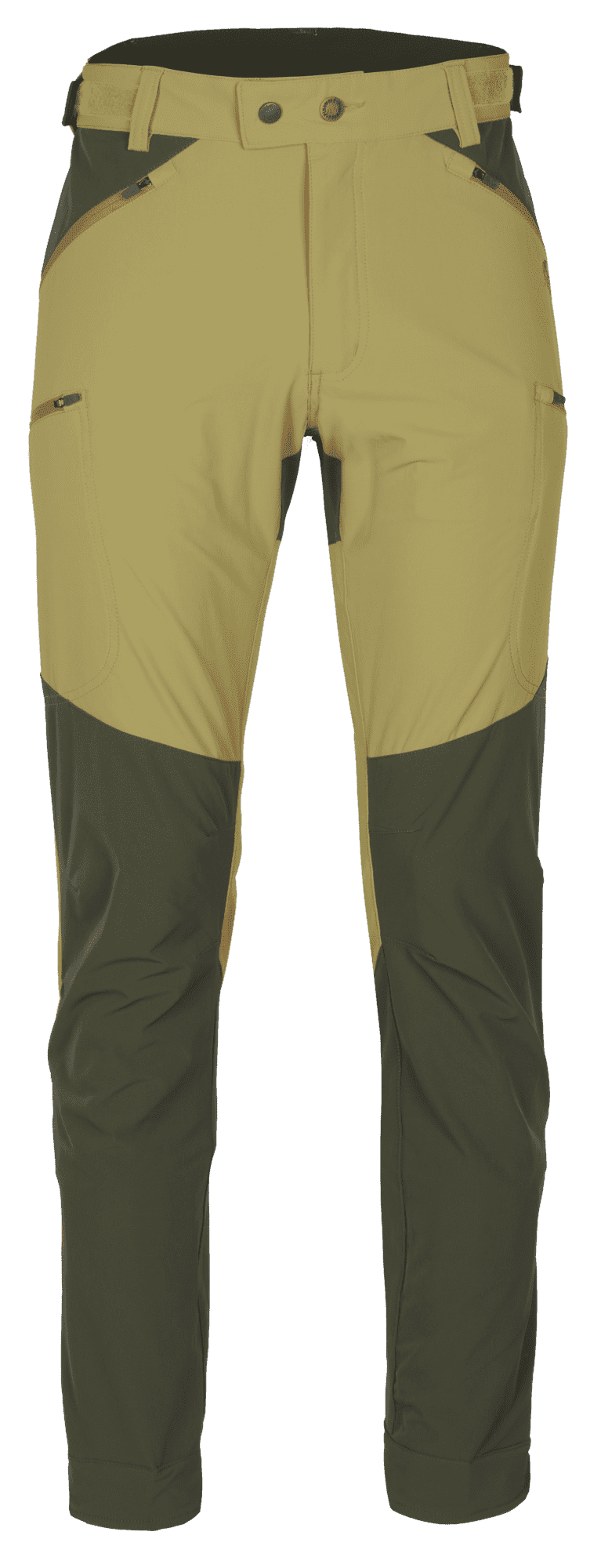 Pinewood Abisko Light Stretchbyxor Herr Golden Hay/Mossgreen