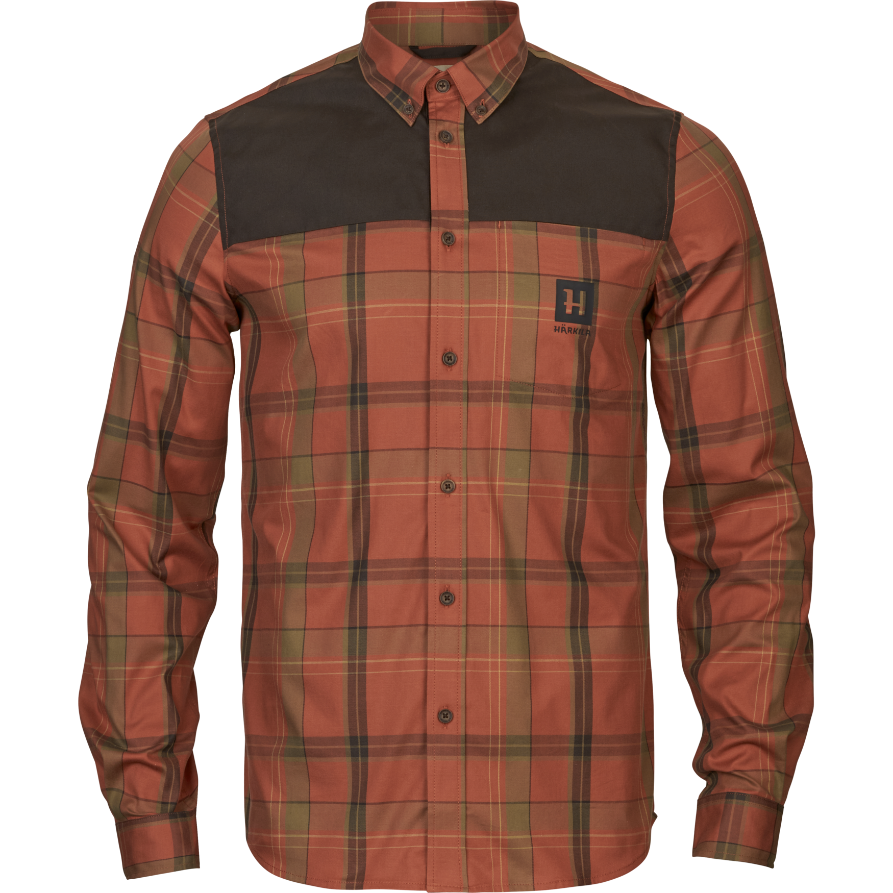 Härkila Anker L/S Hemd Herren Arabian spice