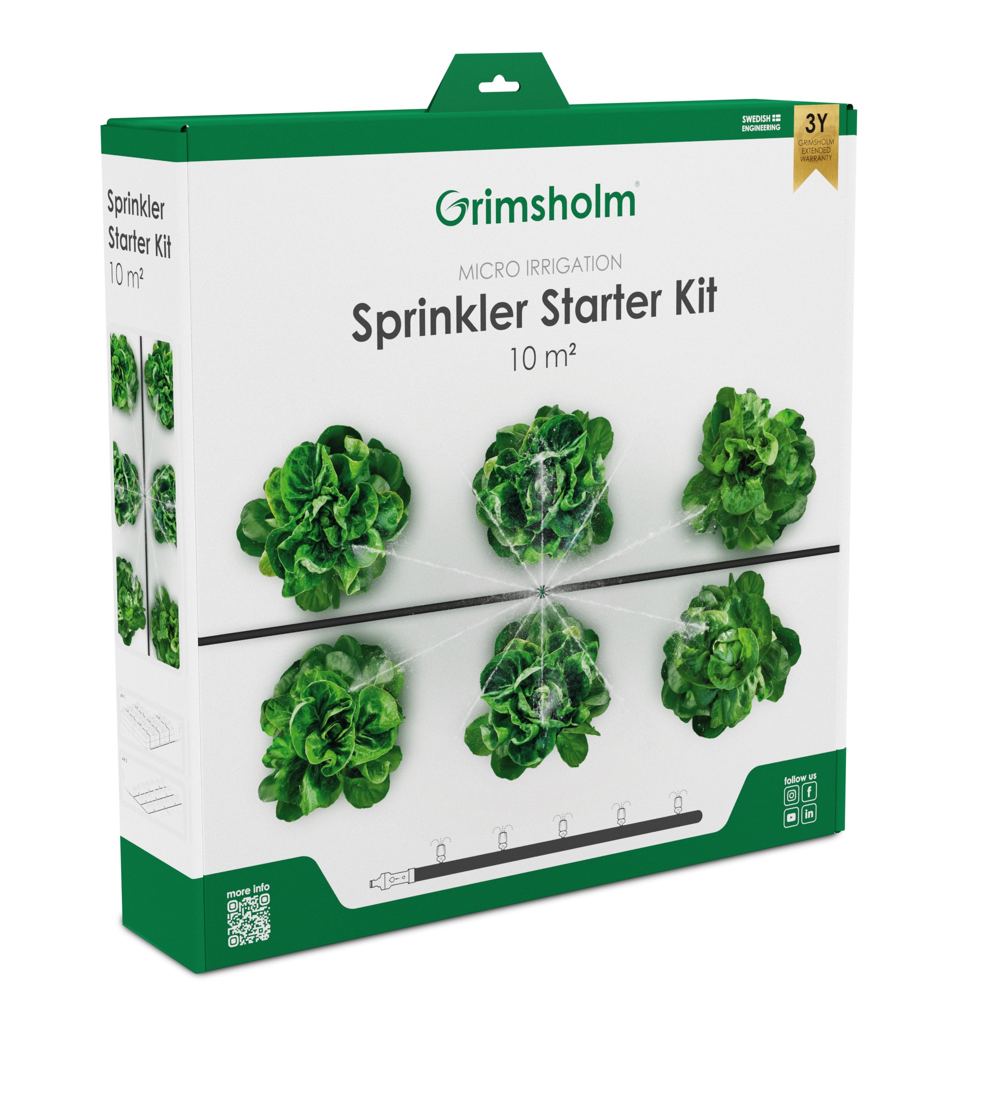 Grimsholm Mikrobevattnings-kit - Sprinkler