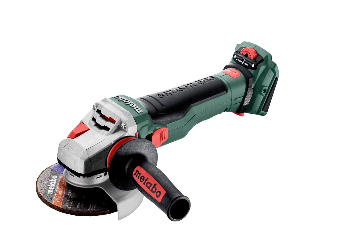 Metabo Vinkelslip WVB 18 LTX BL 15-125 Quick utan batteri och laddare