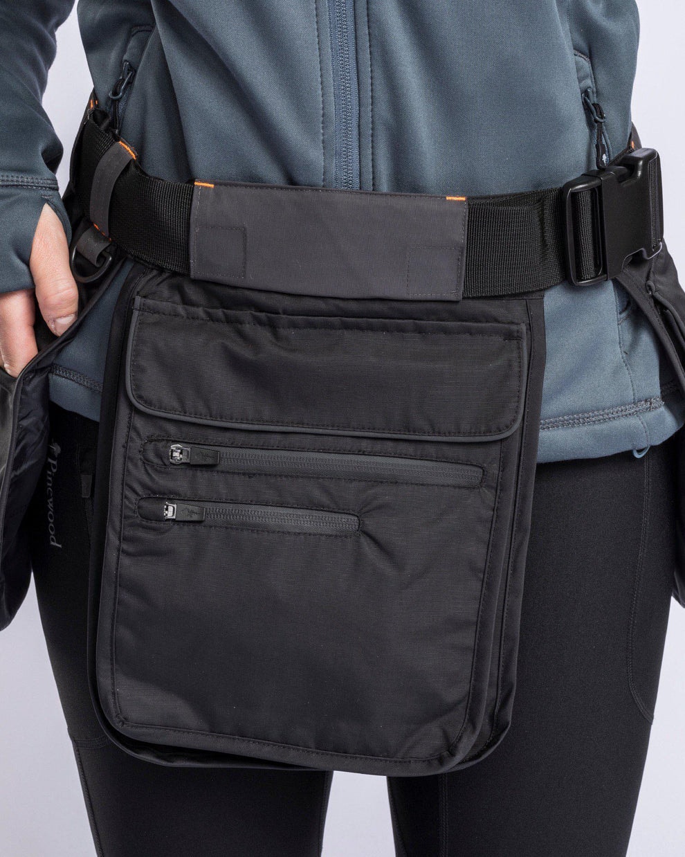 Pinewood Dog Sports Midjebälte Black/Dark Anthracite