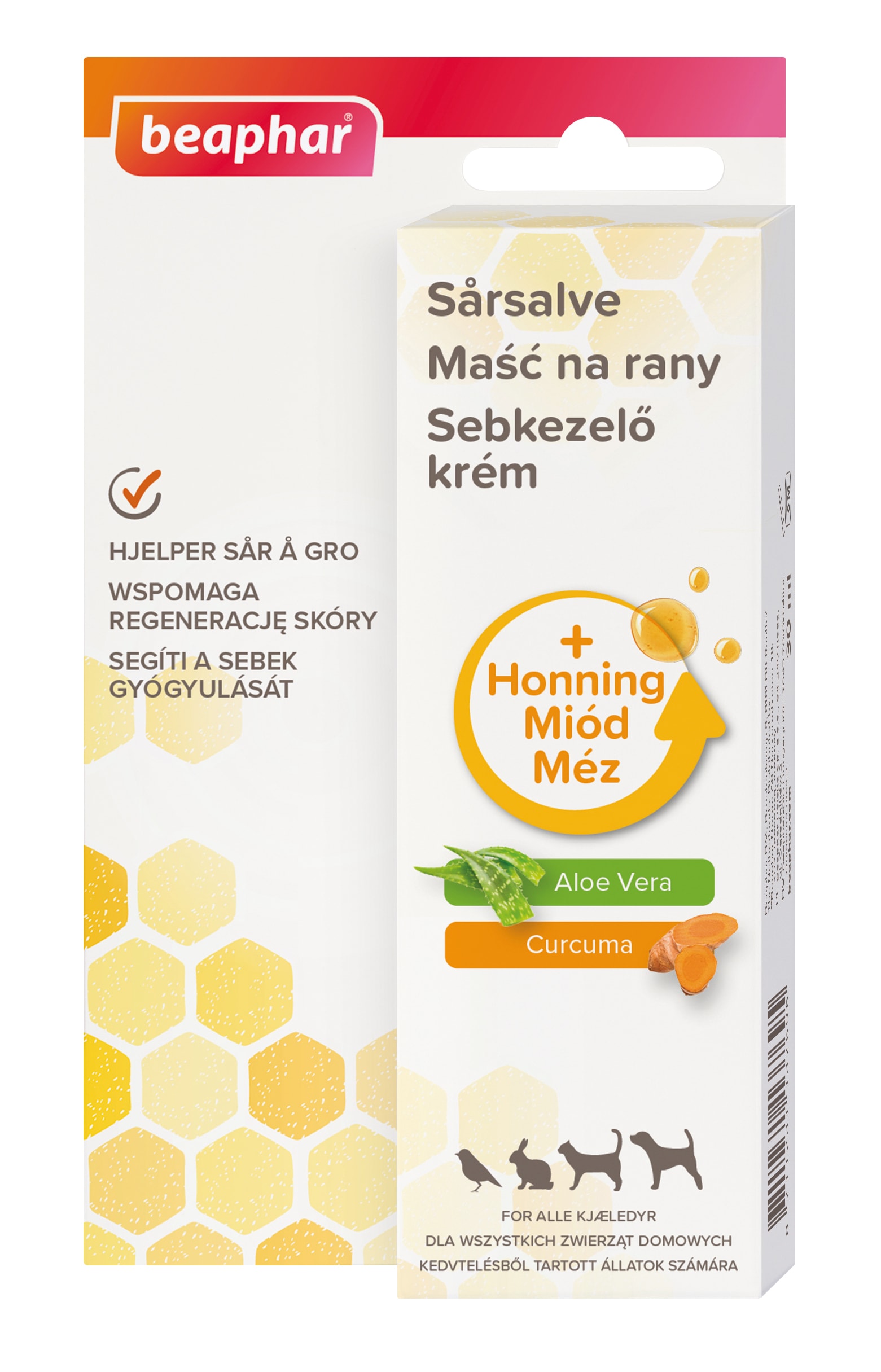 Beaphar Sårsalva med Honung 30g -