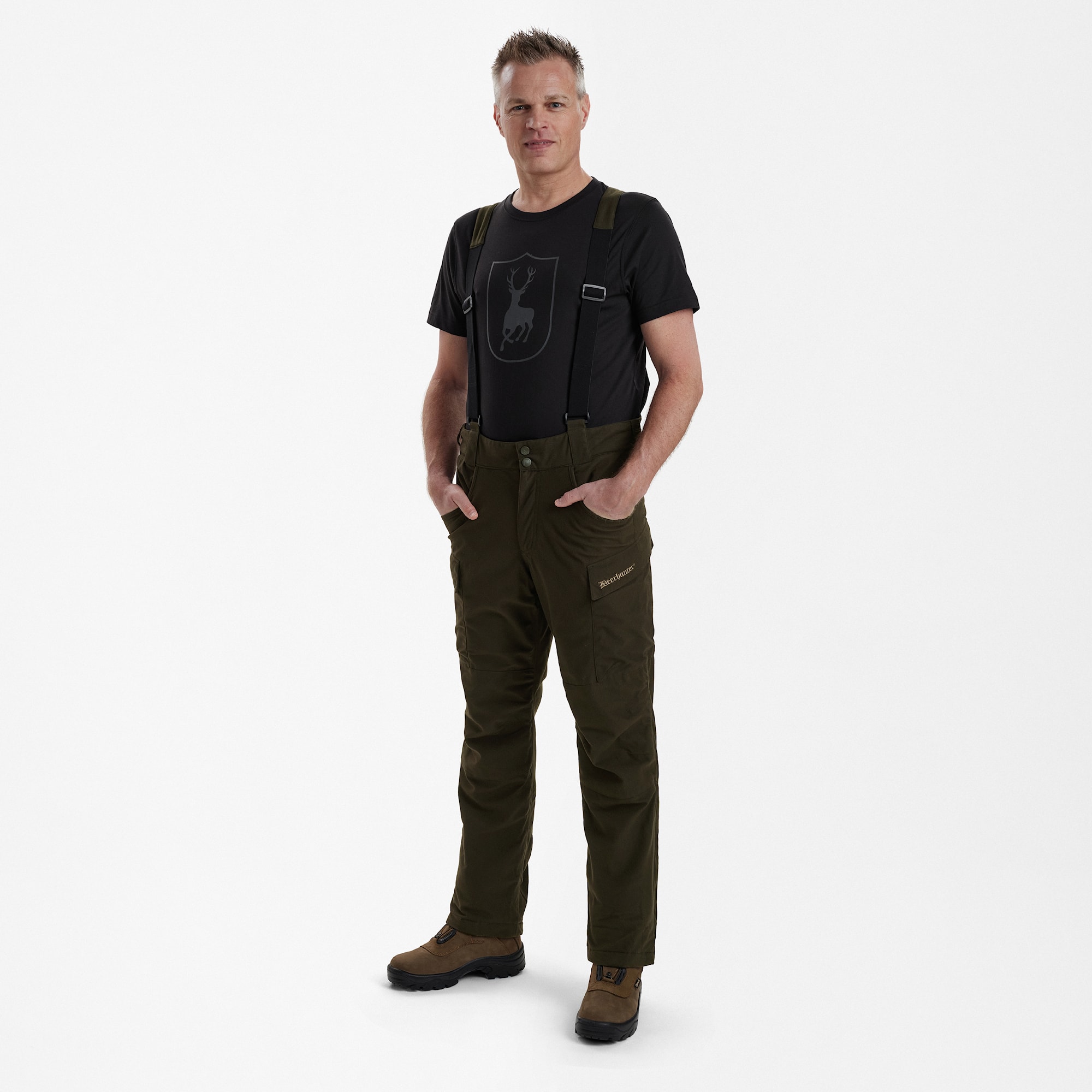 Deerhunter Heat Game Trousers Wood 58